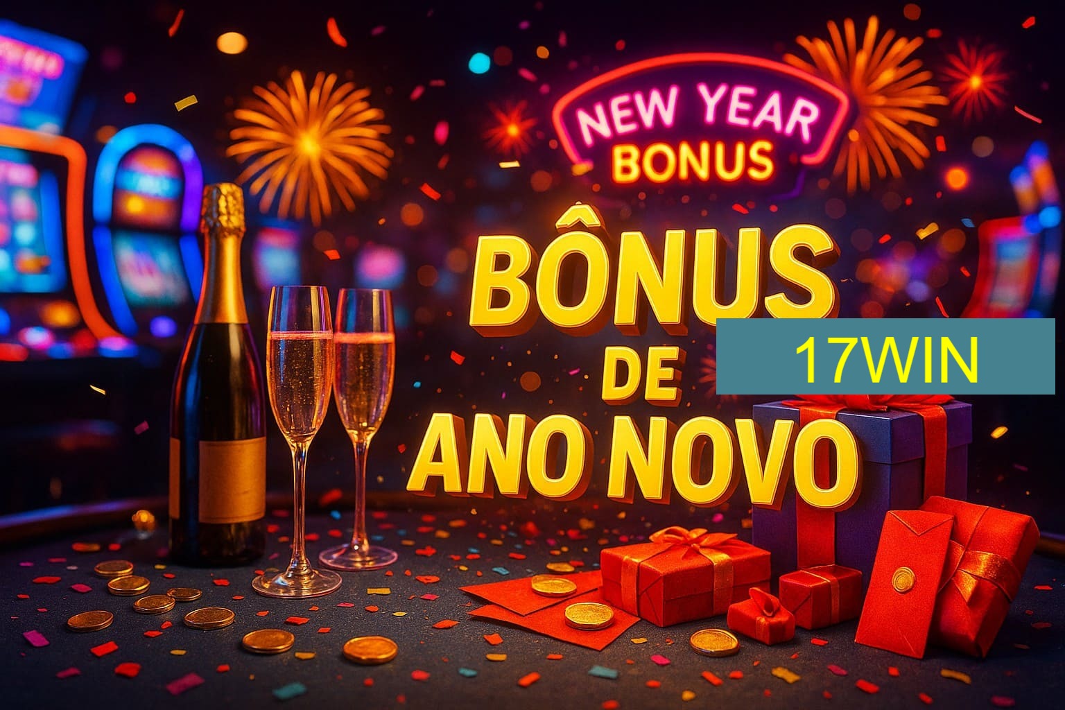 Promoções de Ano Novo no 17WIN